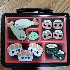 Sushi Go! Bento-Themed Lunch Box tin nwot